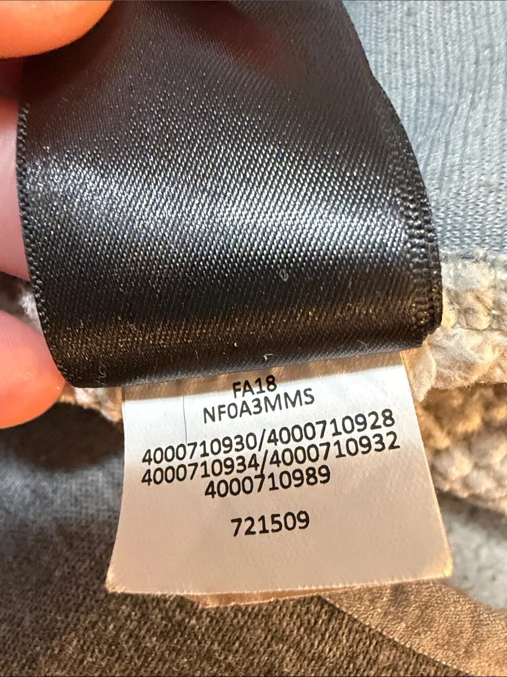 The North Face Heather Gray Snap-Button Fleece Pullover